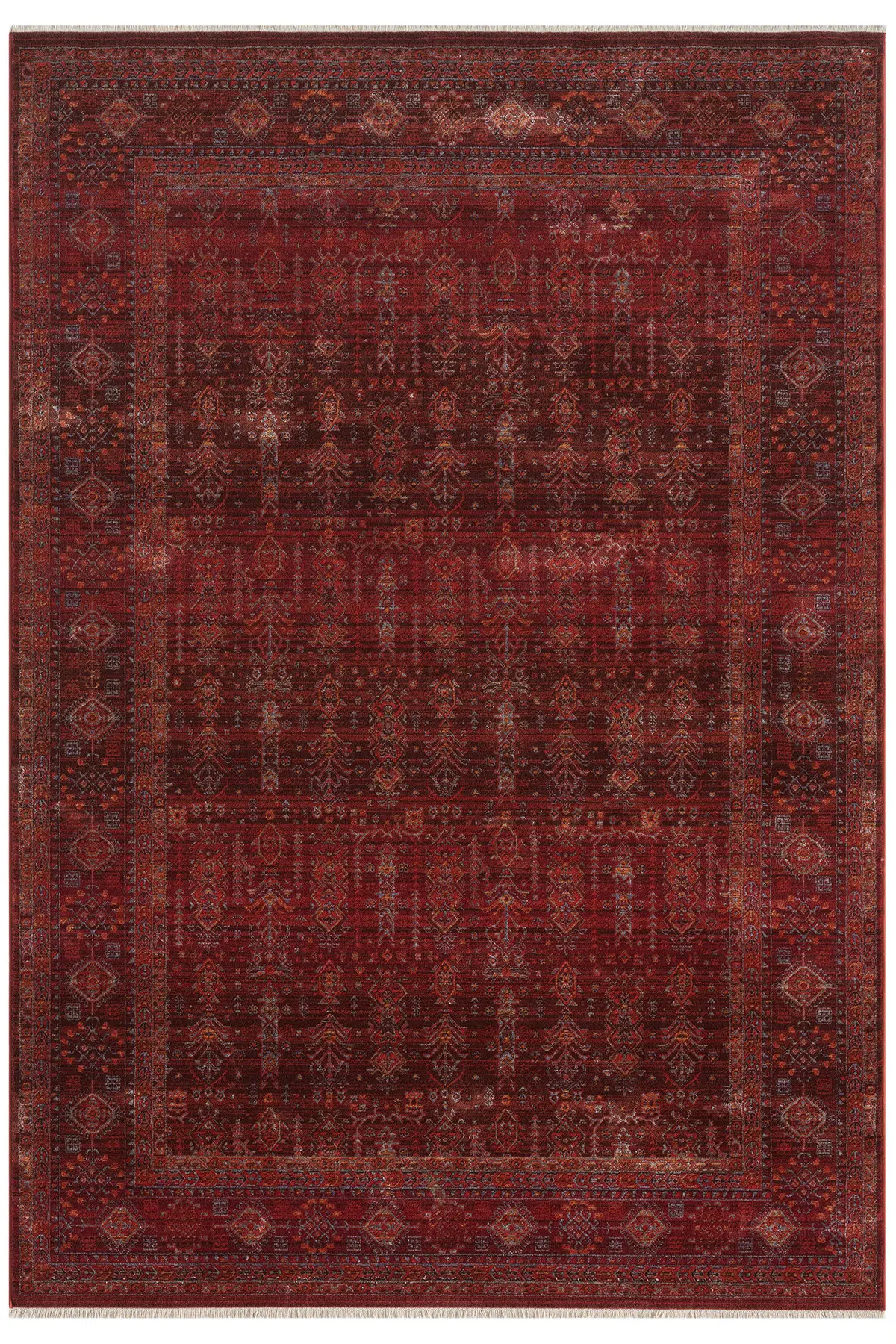 Asır Bordo Halı Salon Oturma Odası Çocuk Odası Yatak Odası Halısı 0260