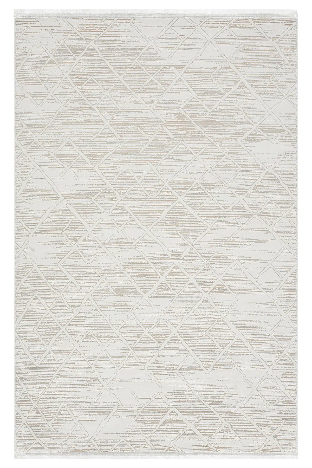 Asya Bej Halı Akrilik Halı Yumuşak Dokulu Salon Oturma Odası Yatak Odası Halısı 522