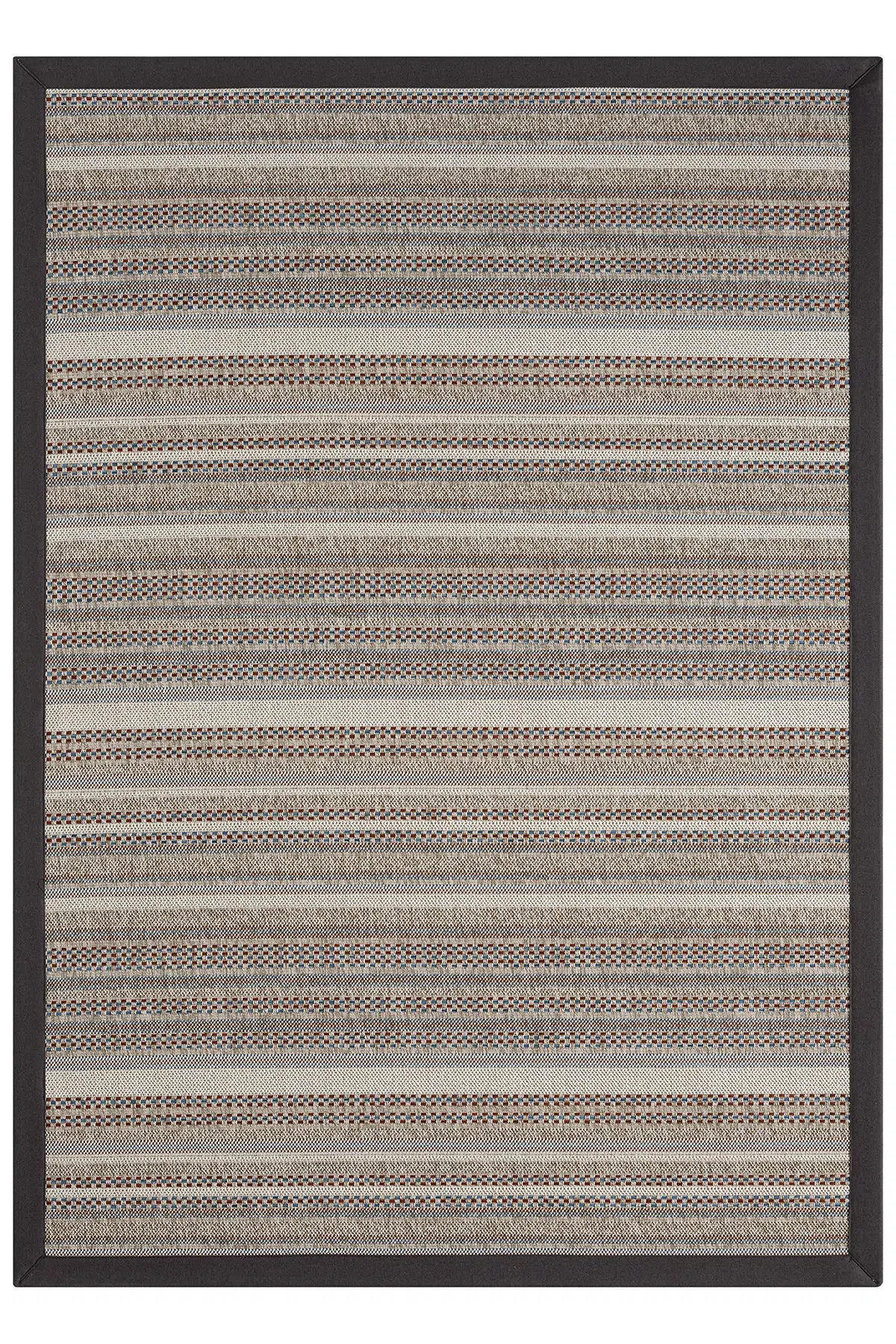 Etnik Bordo Halı Bordürlü Salon Oturma Odası Çocuk Odası Yatak Odası Halısı 2550B