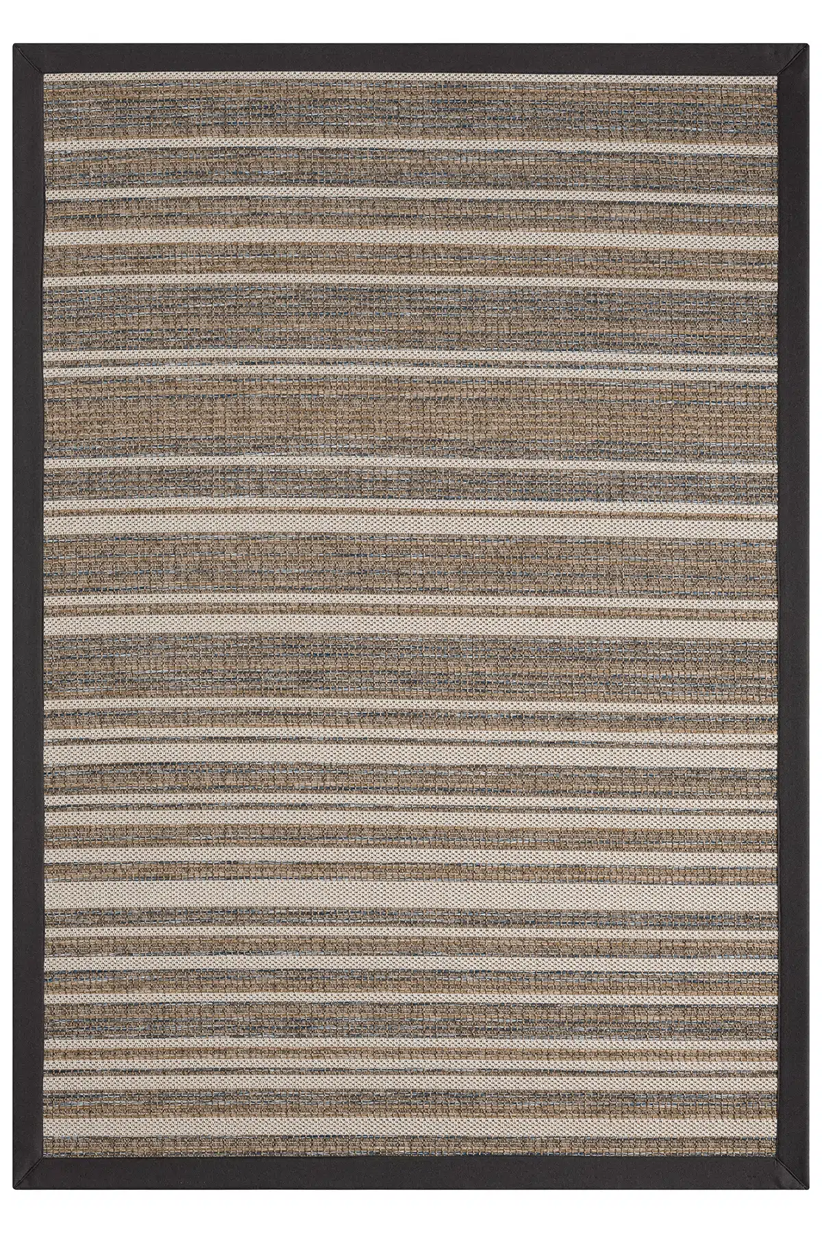 Etnik Mavi Halı Bordürlü Salon Oturma Odası Çocuk Odası Yatak Odası Halısı 2551B