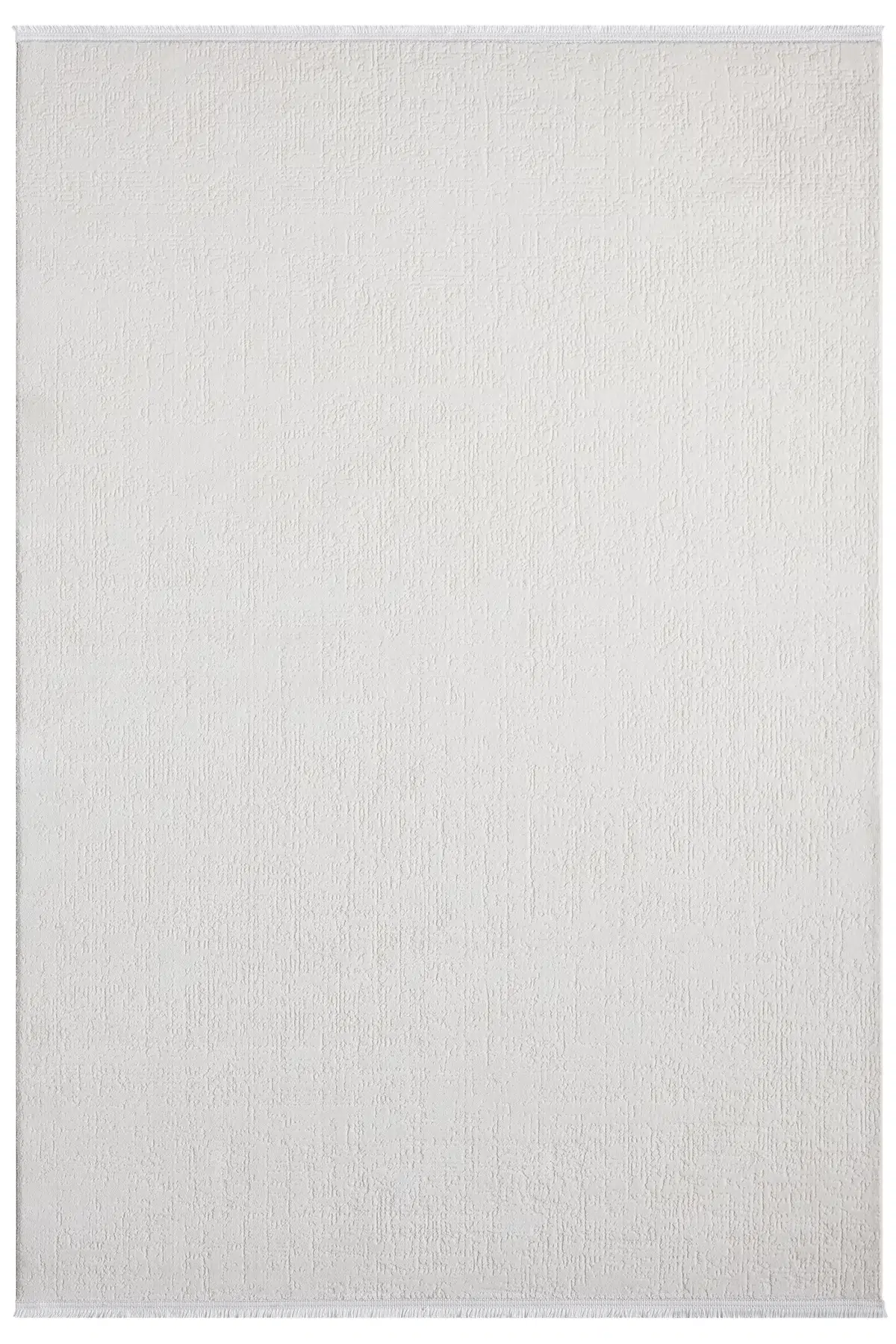 İmaj Beyaz Halı Akrilik Halı Yumuşak Dokulu Salon Oturma Odası Yatak Odası Halısı 8080