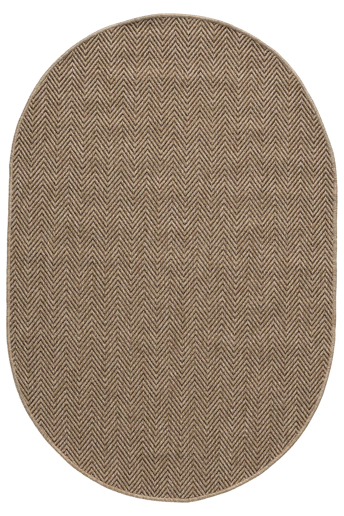  İndia Kahve Oval Halı Salon Oturma Odası Çocuk Odası Yatak Odası Halısı 671