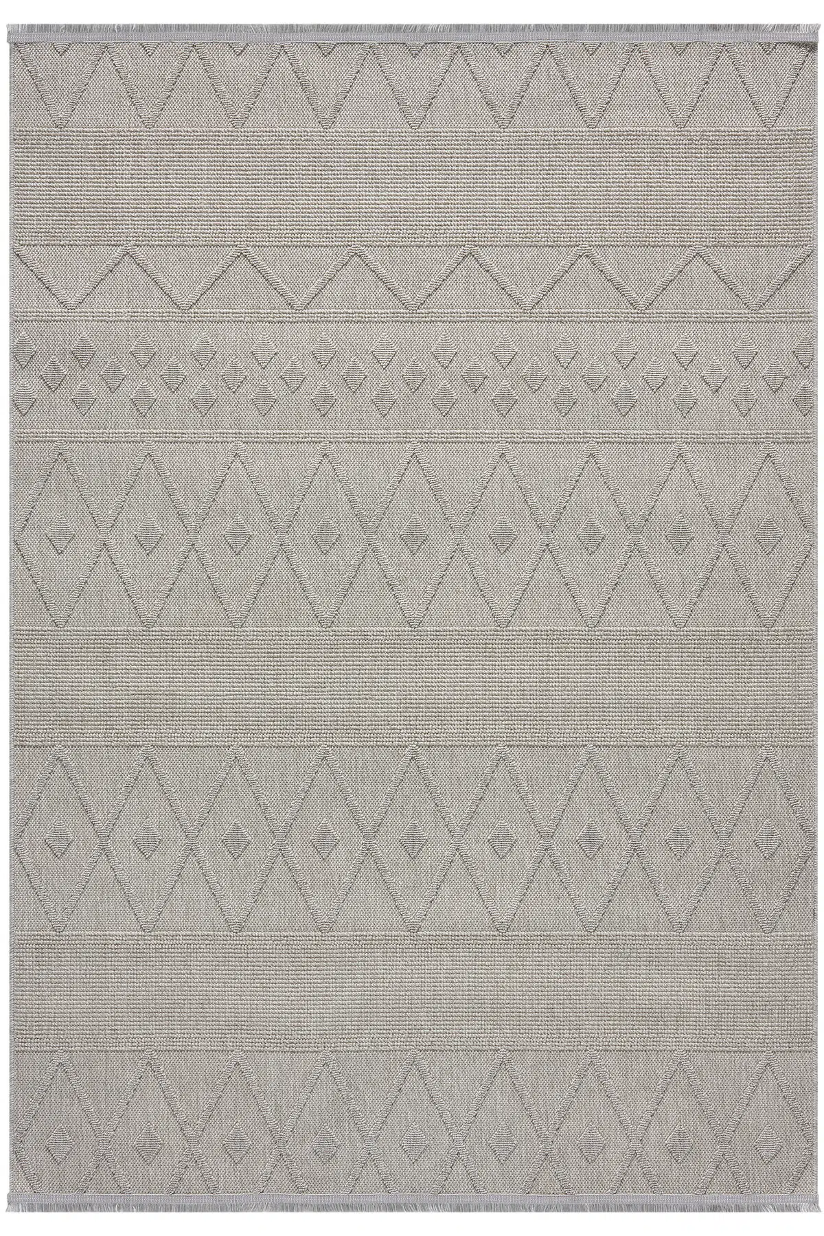 Loopy Gri Halı Salon Oturma Odası Çocuk Odası Yatak Odası Halısı 620