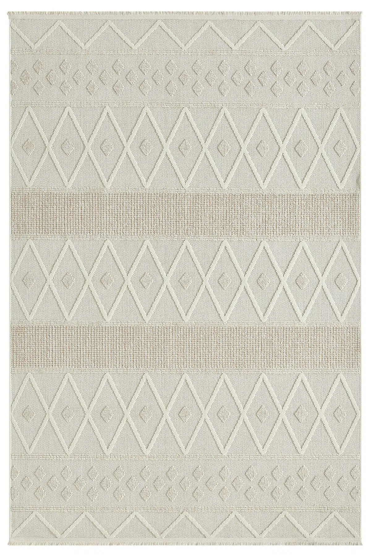 Loopy Krem Bej Halı Salon Oturma Odası Çocuk Odası Yatak Odası Halısı 620