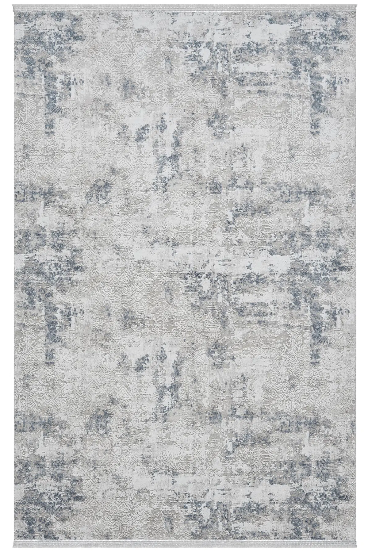 Maçka Mavi Halı Akrilik Halı Yumuşak Dokulu Salon Oturma Odası Yatak Odası Halısı 4004