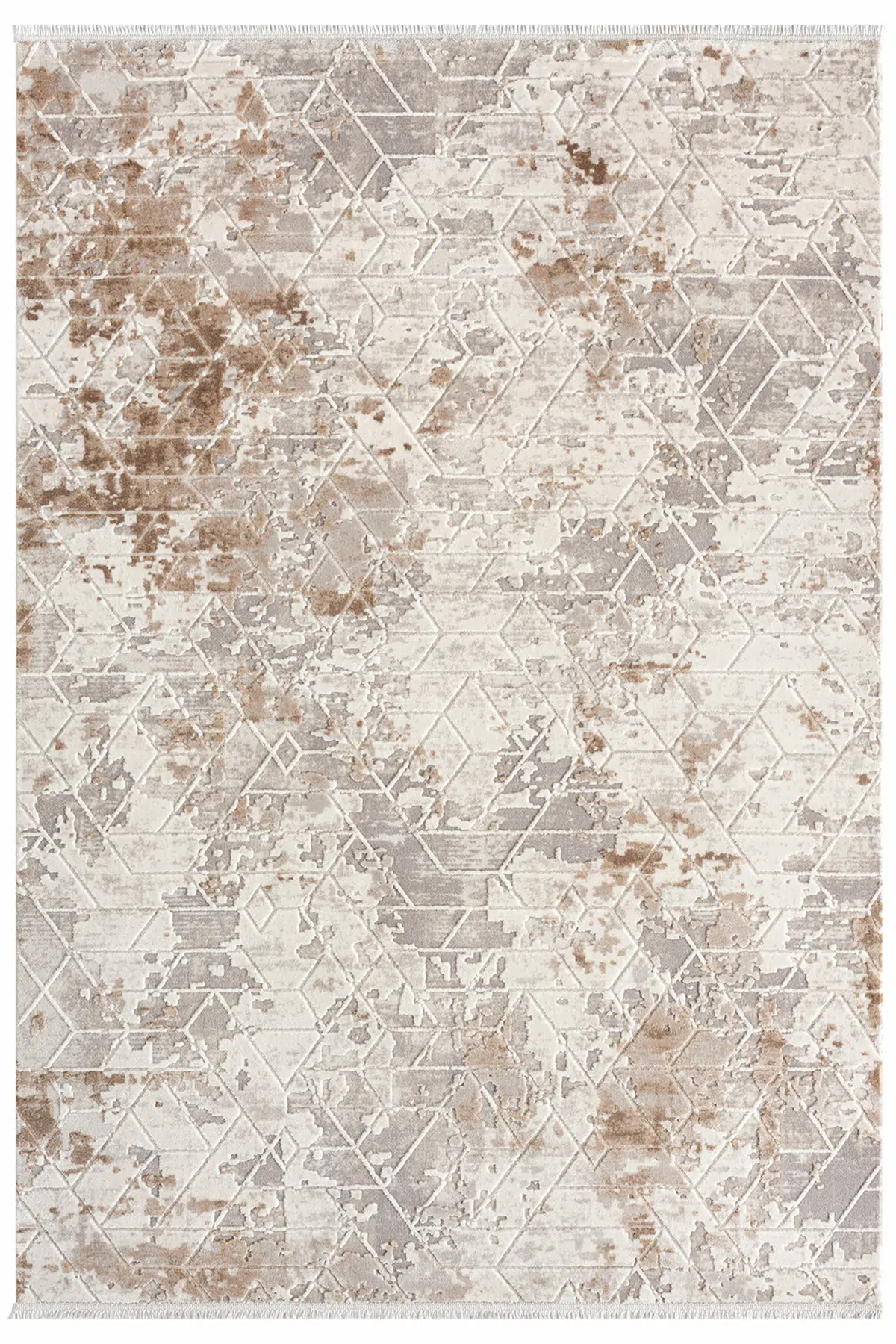 Maçka Mink Carpet Acrylic Carpet Soft Textured Living Room Living Room Bedroom Carpet 4001