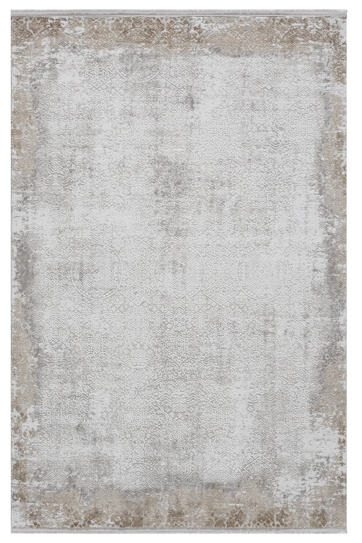 Maçka Vizon Halı Akrilik Halı Yumuşak Dokulu Salon Oturma Odası Yatak Odası Halısı 4003