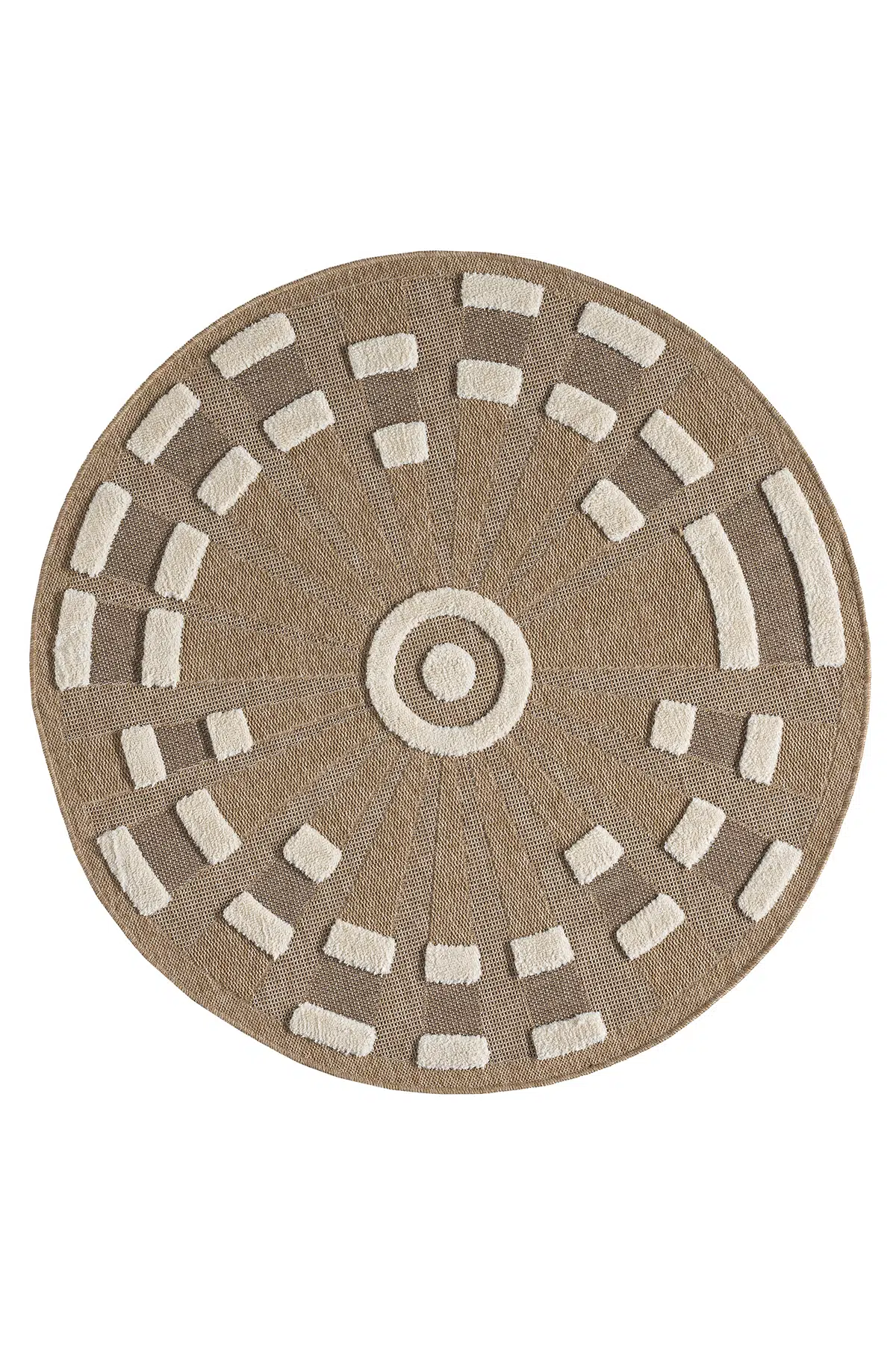 Marakeş Daire Kahve Halı Salon Oturma Odası Çocuk Odası Yatak Odası Halısı 677D