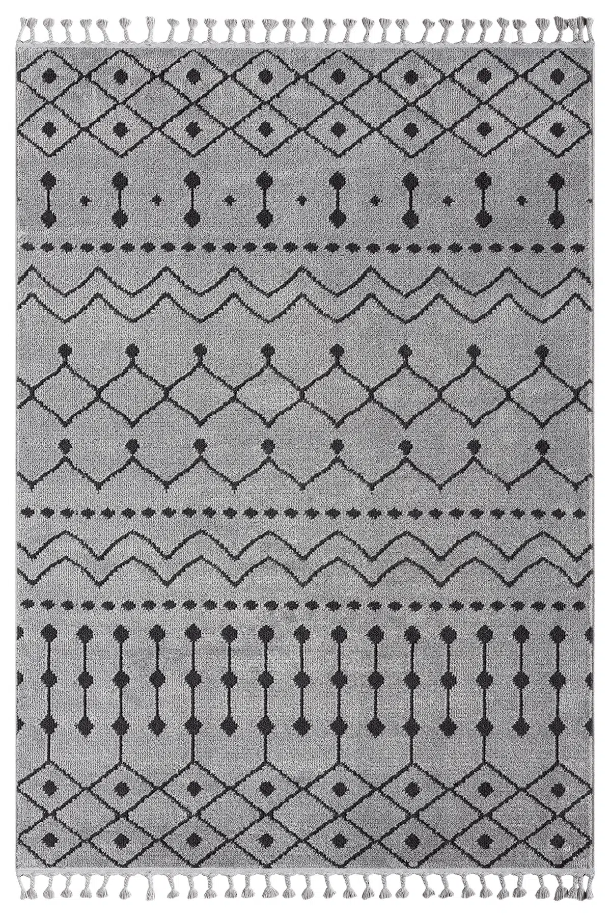 Matta Siyah Gri Halı Salon Oturma Odası Çocuk Odası Yatak Odası Halısı 2022