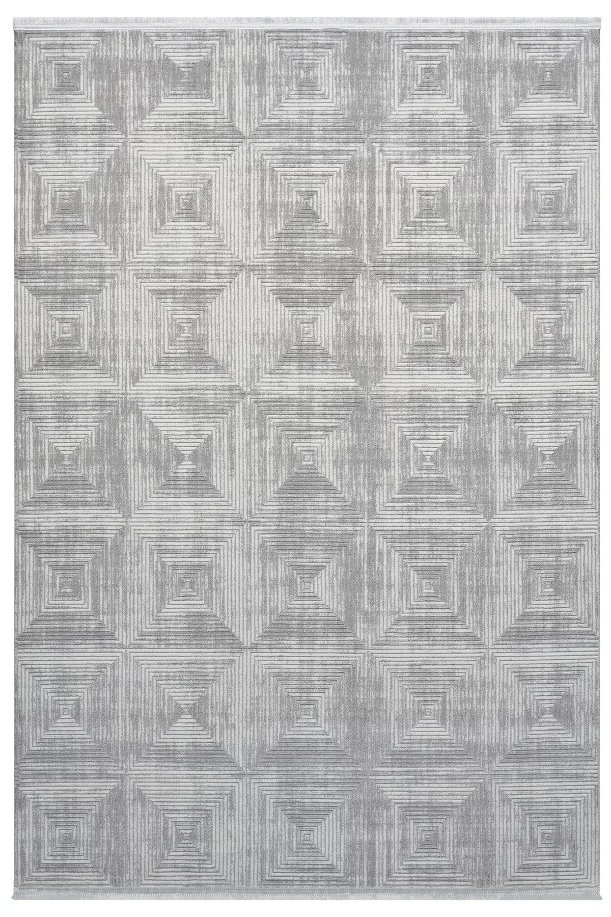 Roma Gri Halı Akrilik Halı Yumuşak Dokulu Salon Oturma Odası Yatak Odası Halısı 422