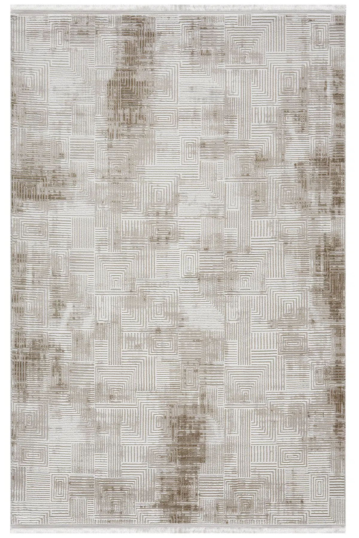 Roma Kahve Halı Akrilik Halı Yumuşak Dokulu Salon Oturma Odası Yatak Odası Halısı 426