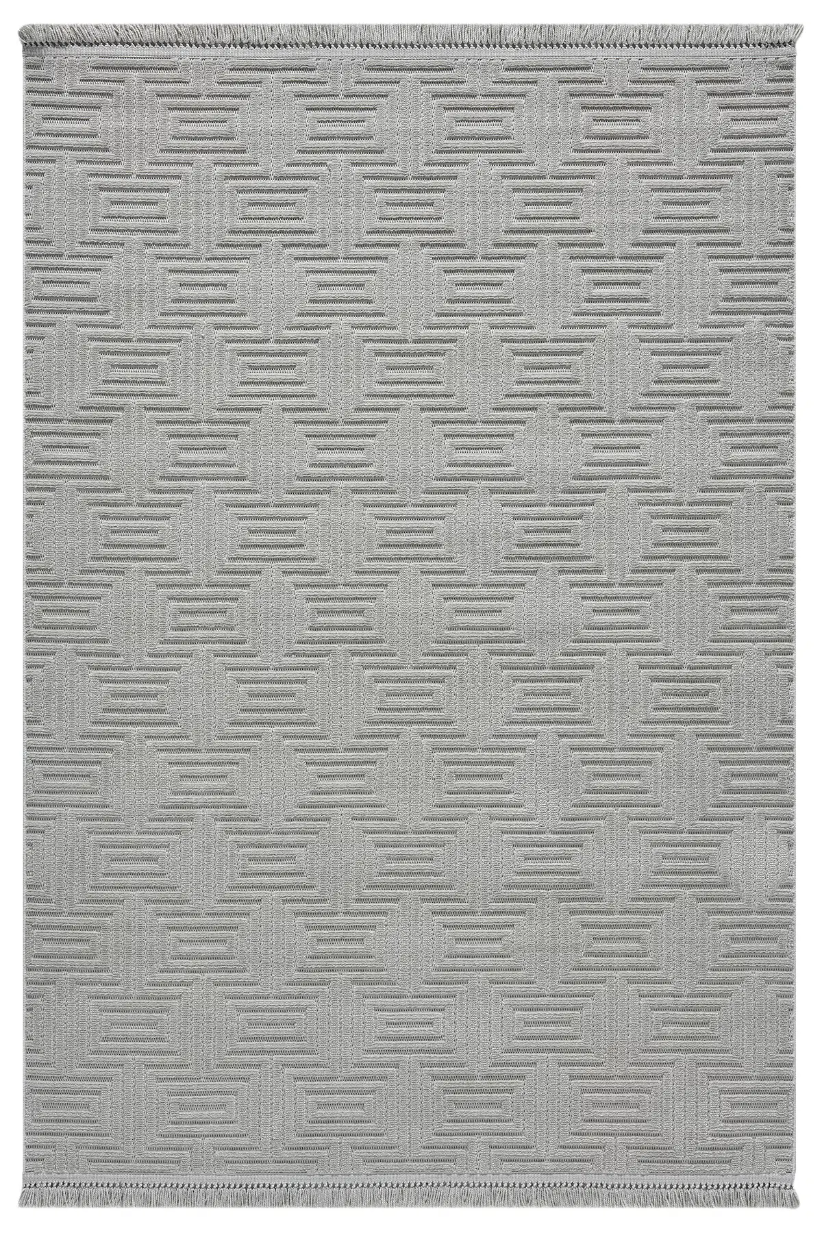 Ruby Gri Halı Salon Oturma Odası Çocuk Odası Yatak Odası Halısı 1550