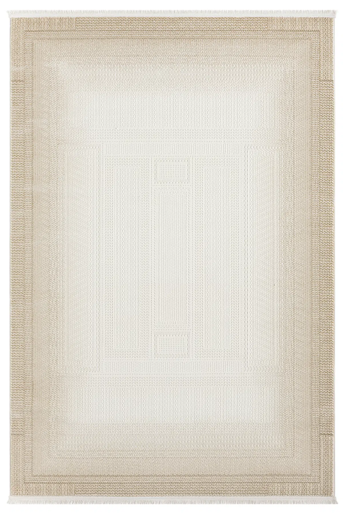 Smart Bej Halı Salon Oturma Odası Çocuk Odası Yatak Odası Halısı 12006