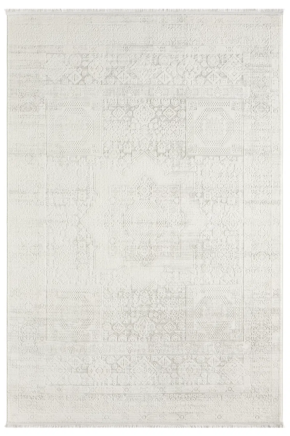 Smart Krem Halı Salon Oturma Odası Çocuk Odası Yatak Odası Halısı 12004