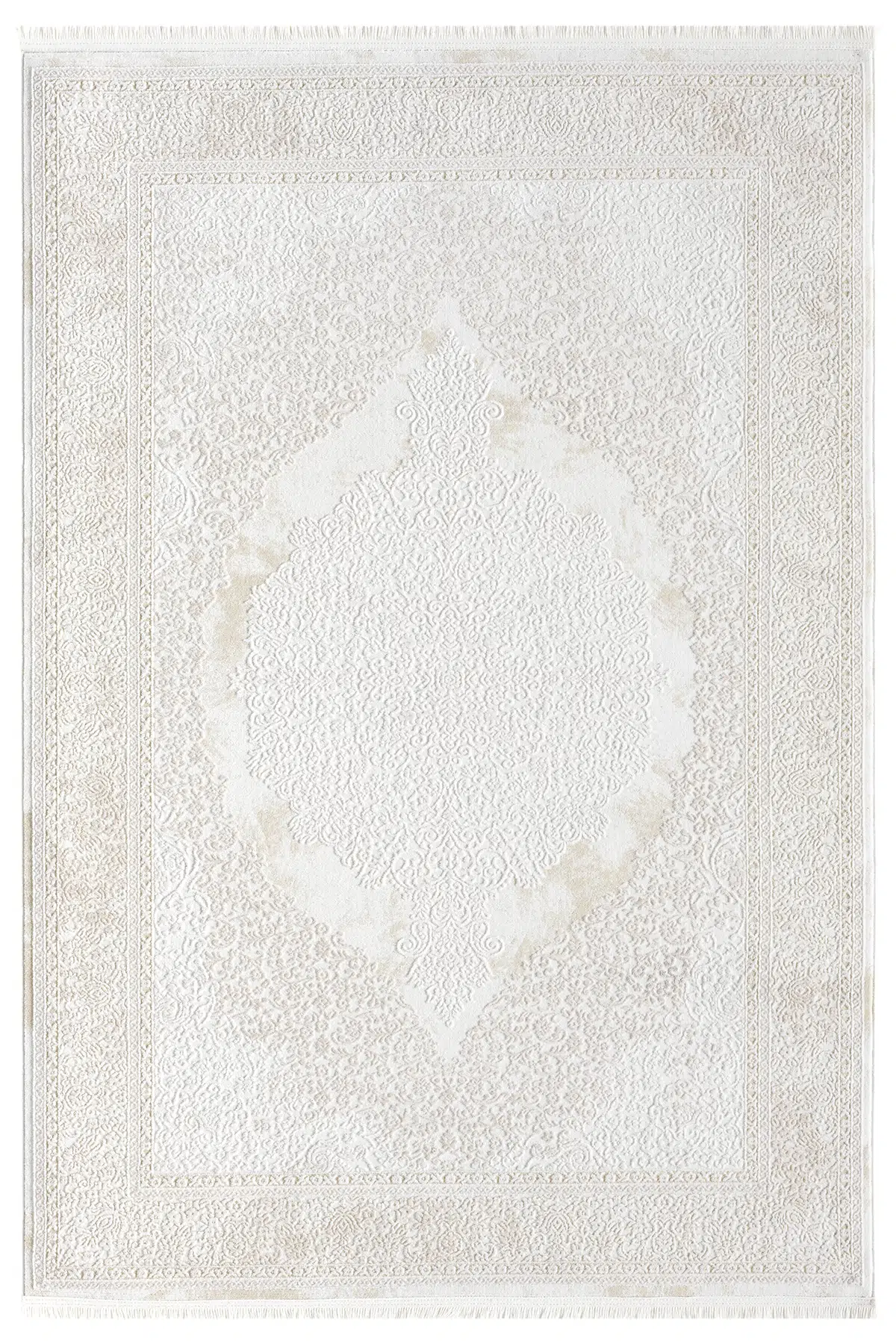 Vista Bej Halı Akrilik Halı Yumuşak Dokulu Salon Oturma Odası Yatak Odası Halısı 5121