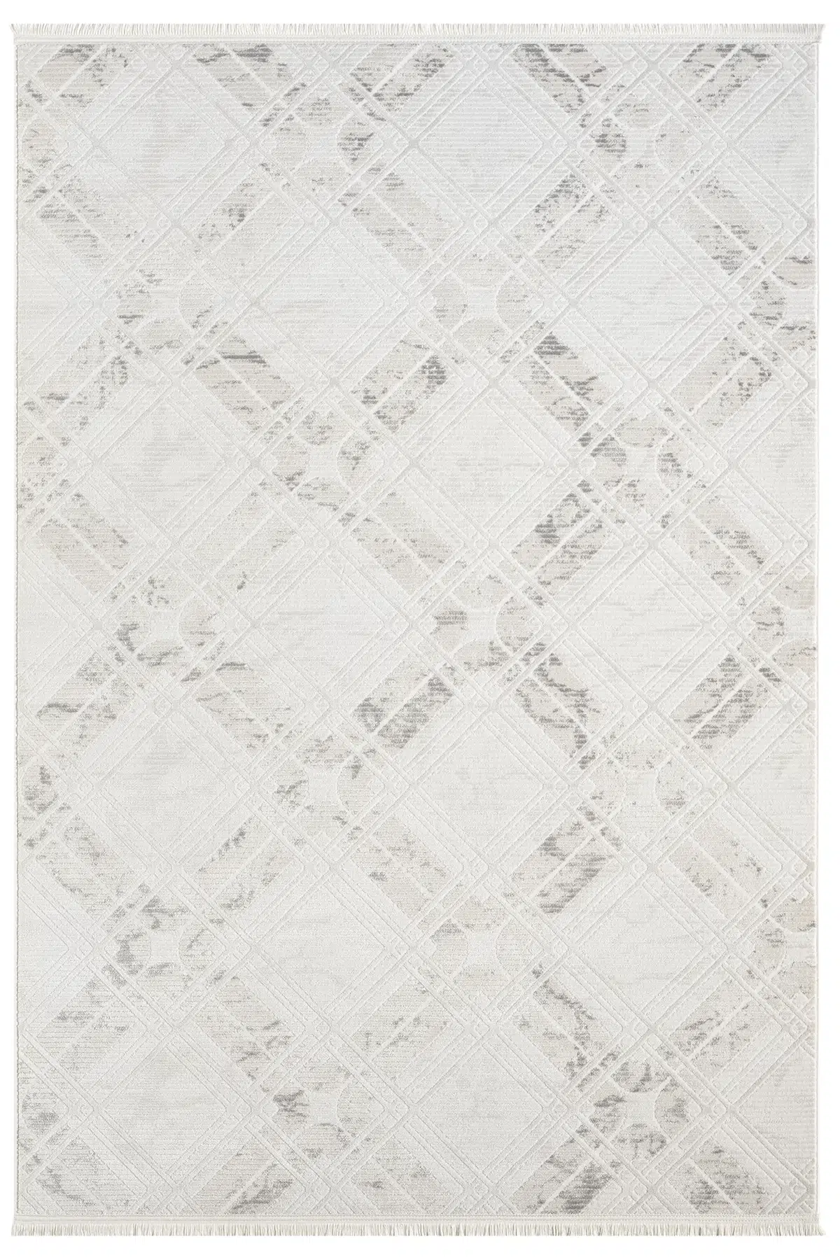 Vista Gri Halı Akrilik Halı Yumuşak Dokulu Salon Oturma Odası Yatak Odası Halısı 5117