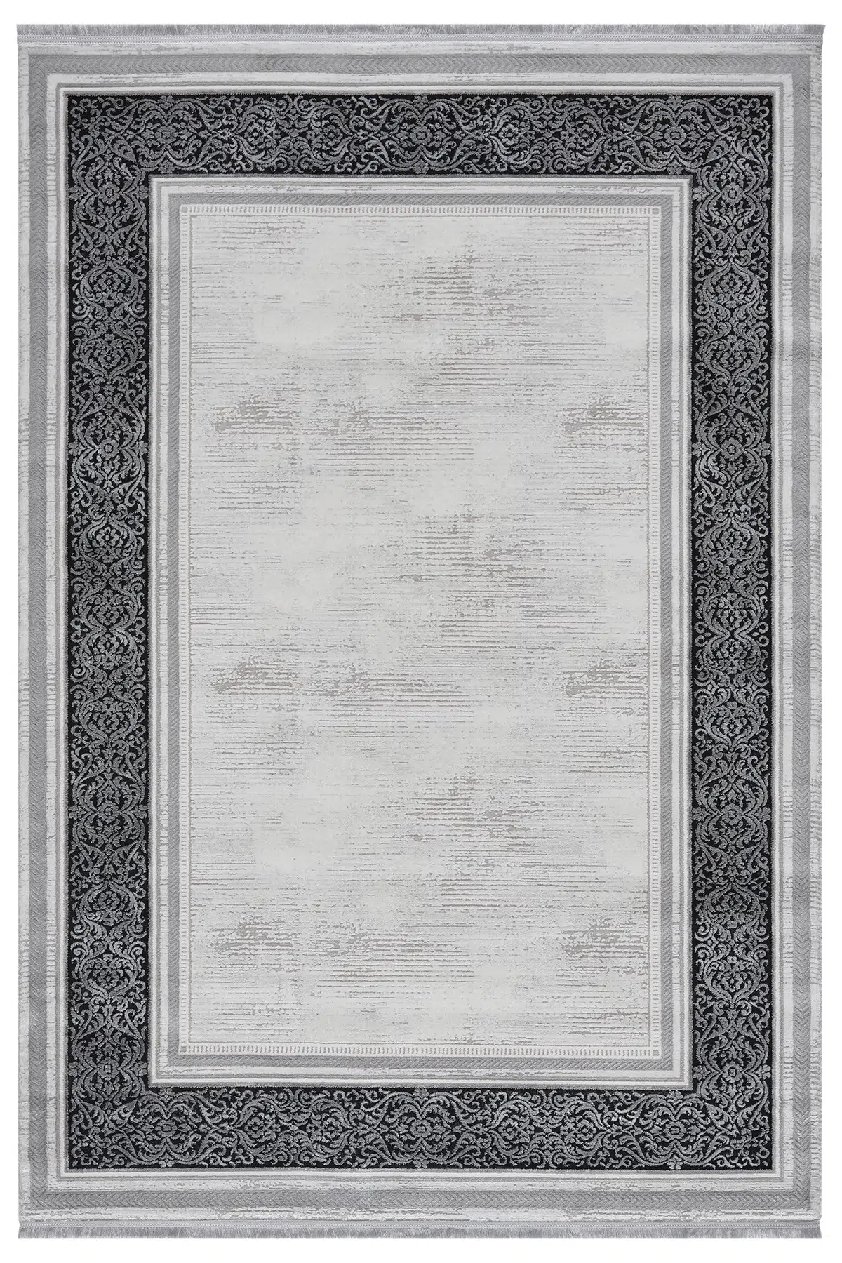 Zen Antrasit Halı Akrilik Halı Yumuşak Dokulu Salon Oturma Odası Yatak Odası Halısı 7006