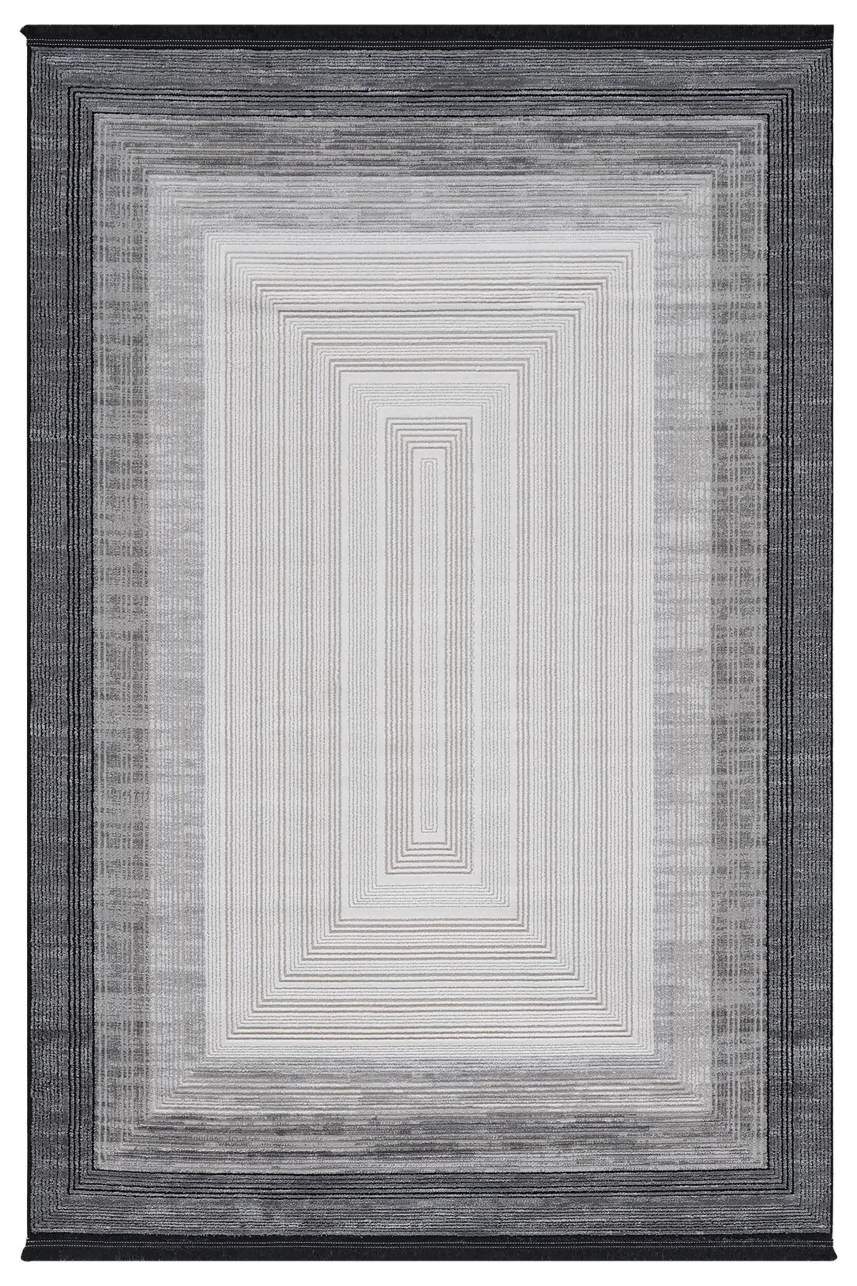 Zen Gri Halı Akrilik Halı Yumuşak Dokulu Salon Oturma Odası Yatak Odası Halısı 7004